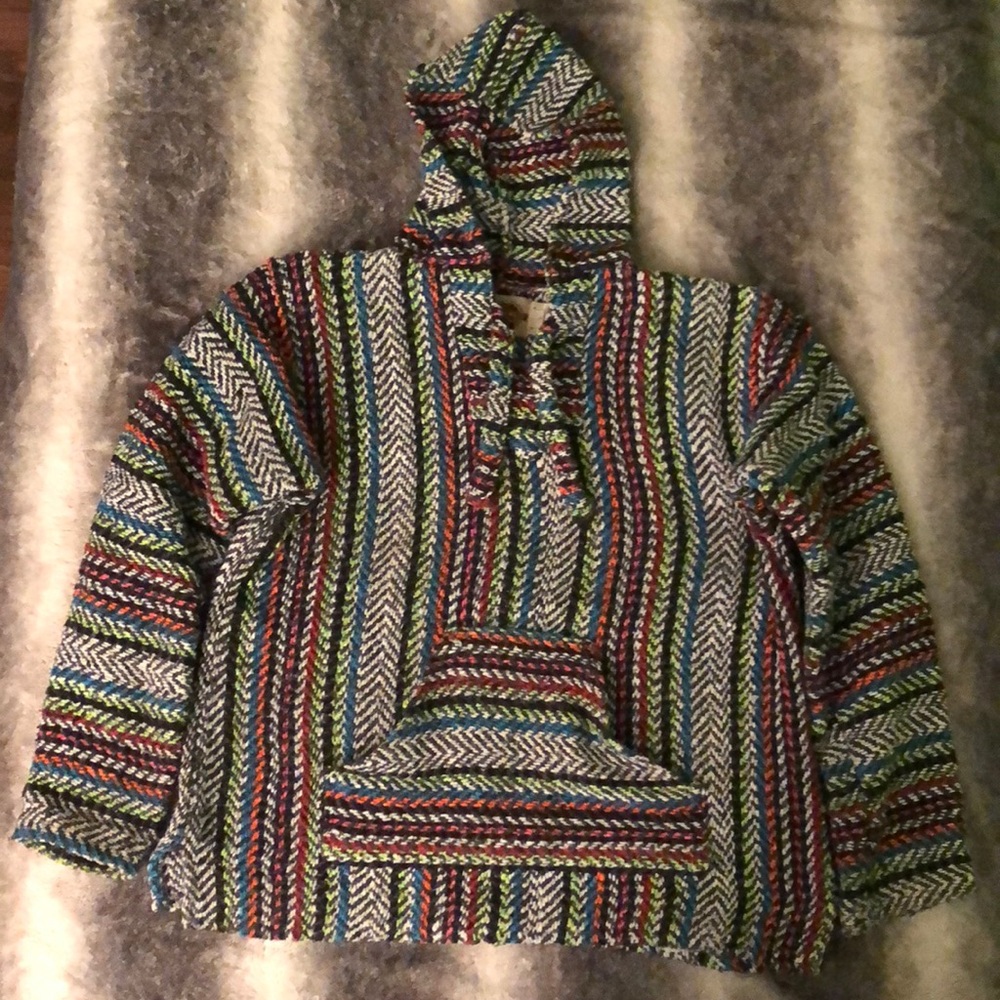 Multi-colored Baja hoodie